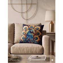 Evanora 5D Baskılı 4’lü Dekoratif Kırlent Kılıfı Seti