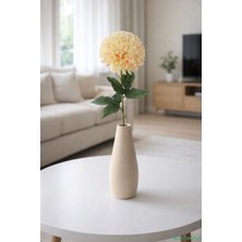 Yapay Çiçek Sitesi Yapay Krizantem Dalı 63 cm Sarı