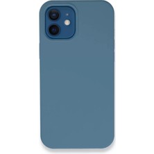 Senka Newface Iphone 12 Kılıf Lansman Legant Silikon - Açık Mavi