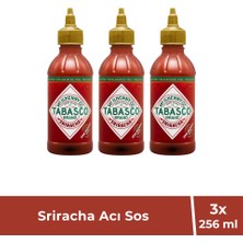 Tabasco Sriracha Acı Biber Sosu 256 ml X3