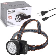 Akinco 7 Ledli Şarjlı Baret Kafa Lambası  WT-701