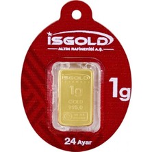 T51 Tuğrul Altın 1 Gram 24 Ayar Külçe Altın