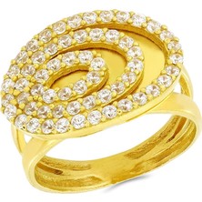 T51 Tuğrul Altın 22 Ayar Altın Yüzük  T022554