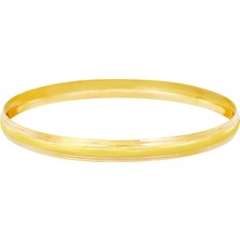 6 gr 6 mm 22 Ayar Işçiliksiz Tuna Bilezik