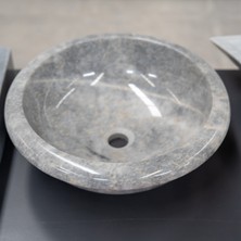 Deconore Doğal Mermer El Yapımı Çanak Lavabo
