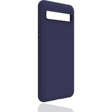 The Gencoo Tcl 10 Plus Kılıf Tgco Biye Silikon-Lacivert