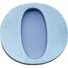 Cemax Villa Boy 0 Rakamı 8,5 cm Yapışkanlı