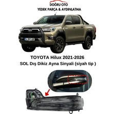 Doğru Oto Toyota Hilux Sol Dikiz Ayna Sinyali 2021-2026