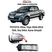 Doğru Oto Toyota Hilux Vigo Sol Dikiz Ayna Sinyali 2010-2012