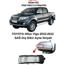 Doğru Oto Toyota Hilux Vigo Sağ Dikiz Ayna Sinyali 2010-2012