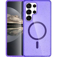 Senka Joko Galaxy S23 Ultra Kılıf Magsafe Kapak - Mor