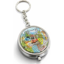 Akinco Istanbul Temalı Küllük Anahtarlık ALK4051