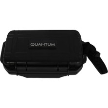 Quantum Seyahat Tipi 5 Taşıma Kordonlu Siyah Humidor Puro Kutusu