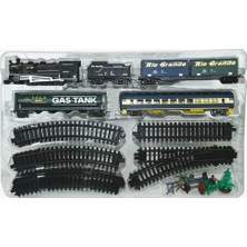 Senka Mey Ithalat® FF-1601C Işıklı ve Sesli 33 Parça Clic Tren - Vardem Oyuncak