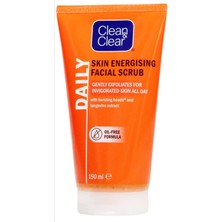 Clean & Clear Daily Skin Energising Facial Scrub 150 ml Canlandırıcı Yüz Peelingi