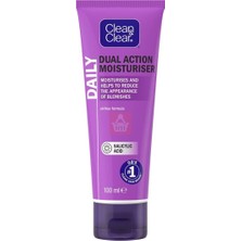 Clean & Clear Dual Action Moisturiser (Salisilik Asitli Çift Etkili Nemlendirici) - 100 ml