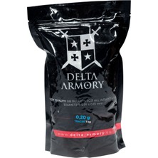 Delta Armory 0.20G Aırsoft Tracer Bb Yeşil 5000ADET (Sıyah Paket) (DA-BB-020-TRACER)