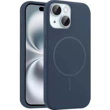Arel Tech Store Joko  Iphone 14 Kılıf Jully Magsafe Kapak - Lacivert ARLSTRTCH-MPA3256