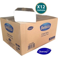 Belleza Z Katlı Dispanser Havlu 20X20 cm 200 Yaprak x 12 Paket