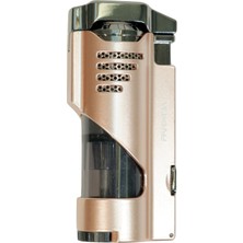 Parmida 3 Torch Pürmüz Delicili Bronz Gunmetal Metal Puro Çakmağı