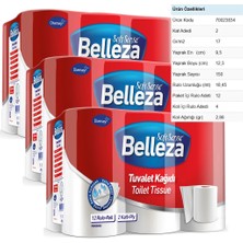 Diversey Belleza Tuvalet Kağıdı 150 Yaprak 48 Adet (12 Rulo x 4 Paket)