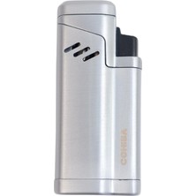 Cohiba 4 Torch Pürmüz Delicili Gümüş Metal Puro Çakmağı