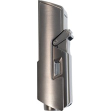 Cohiba Tek Torch Pürmüz Delici Iğneli Gunmetal Metal Puro Çakmağı