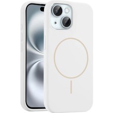 Arel Tech Store Joko  Iphone 14 Kılıf Jully Magsafe Kapak - Beyaz ARLSTRTCH-MPA3256