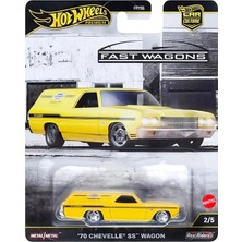 Hot Wheels Premium Car Culture Fast Wagons 70 Chevelle Ss Wagon