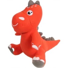 Mrspancer 730408G - Dino Peluş Oyuncak Turuncu 25 cm
