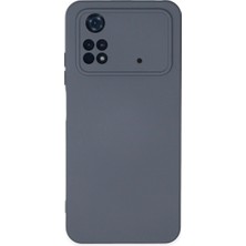  Po M4 Pro 4g Kılıf Nano Içi Kadife  - Gri