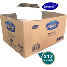 Belleza Z Katlı Dispanser Havlu 20X20CM 150 Yaprak x 12 Paket