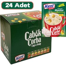 Kent Boringer Çabuk Çorba Mantar 19G x 24 Adet