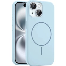 Arel Tech Store Joko  Iphone 14 Kılıf Jully Magsafe Kapak - Mavi ARLSTRTCH-MPA3256