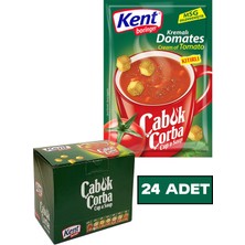 Kent Boringer Çabuk Çorba Kremalı Domates 22G x 24 Adet