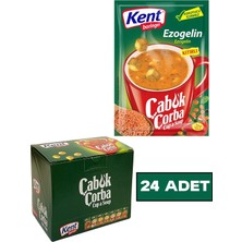 Kent Boringer Çabuk Çorba Ezogelin 21G x 24 Adet