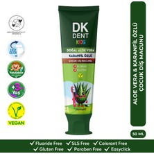 DKDENT Doğal Aloe Vera & Karanfil Özlü Çocuk Diş Macunu 50 ml