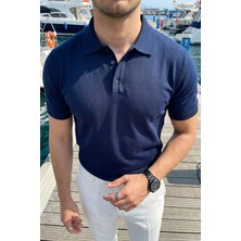 Livio Ferri Surin Premium Pamuk Triko Polo Yaka Regular Fit Erkek Tişört