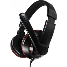 Wmx Teknoloji X5 PC Üzerinden Kulak Üstü Kulaklık 3.5mm Güçlü Bas Stereo Kulaklık Kulaklık