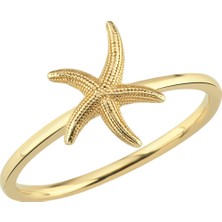 Altın Sepeti Altın Deniz Yıldızı Yüzük