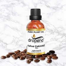 Dropena Aromaterapi Kahve Çekirdeği Yağı ,50 ml , Soğuk Sıkım , Cam Şişe