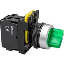 Gwest A5-10XD-24 1no LED Işıklı Kalıcı Mandal Buton