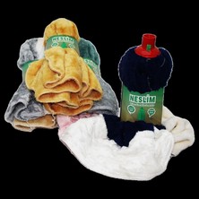 Pileli Store Küçük Boy Mikrofiber Havlu Mop Paspas (4887)