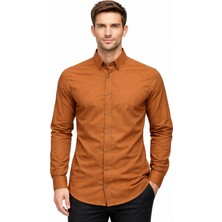QS Erkek Slim Fit Gömlek Kırışmaz Terletmez Kumaş