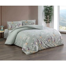 kristal by  ranforce bahar adaçayı çift kişilik nevresim takımı