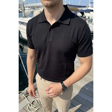 Livio Ferri Surin Premium Pamuk Triko Polo Yaka Regular Fit Erkek Tişört