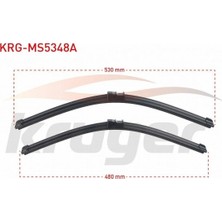 Otoco Vw Golf Iv / Polo (9n) / Mazda 3 (Bk) Araç Bazlı Silecek Seti 530-480MM 1J0998002