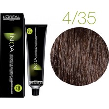 L'Oréal Professionnel İnoa 4.35 Kahve Dore Akaju Saç Boyası