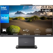 Lenovo Thinkcentre Neo 50A 24 Gen5 Core 7 240H 12SC004MTR-K09 64GB 1tb Intel Graphics Freedos 23.8" Full Hd All In One Pc