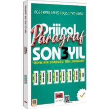 Akm Kitap Yargı 2026 KPSS AGS ALES DGS TYT MSÜ Orijinal Paragraf Son 3 Yıl